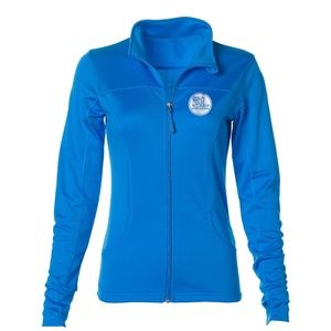 Silver Lightning Water Resistant Full Zip Fleece